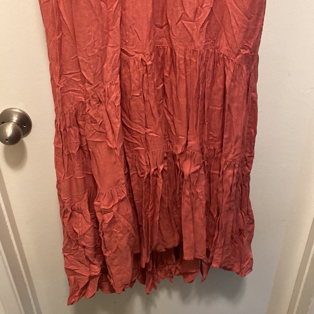 Billabong kiss to tell dress red clay M NWT - Picture 2 of 3